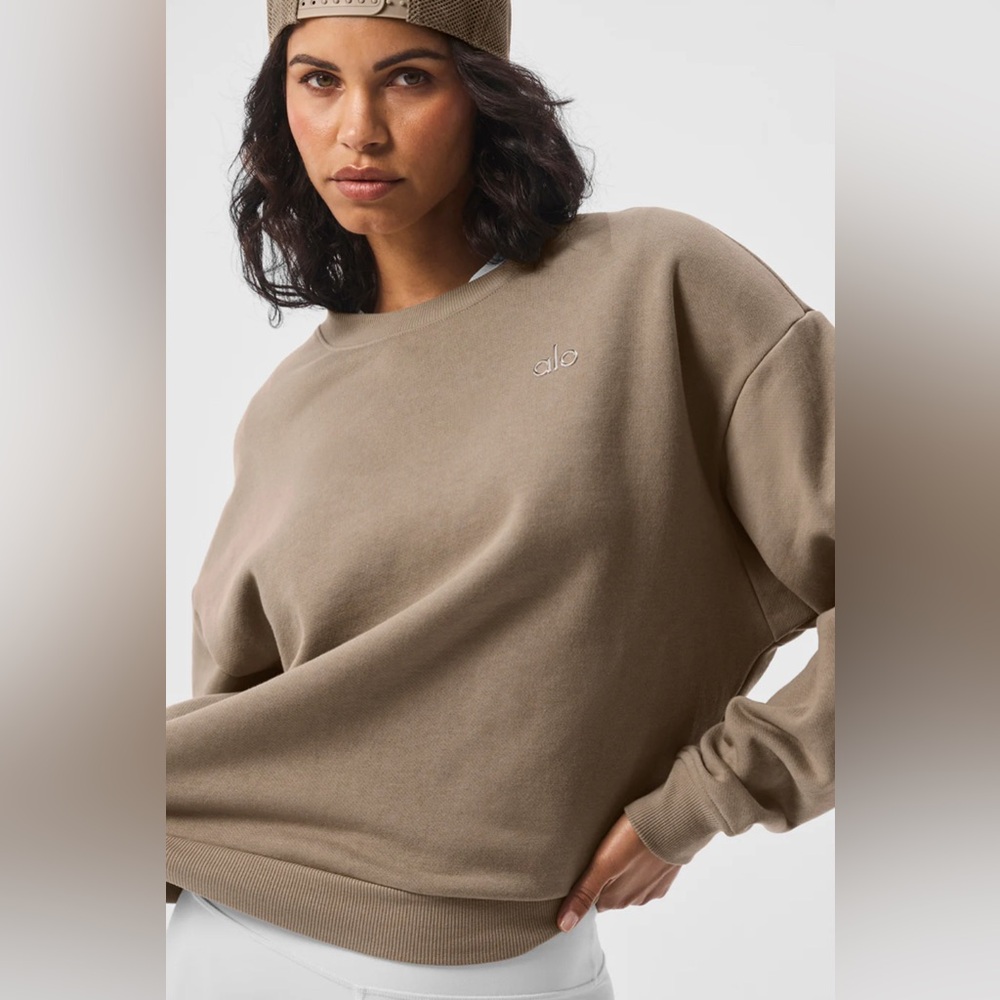 Alo Accolade Crew Neck Pullover - Small